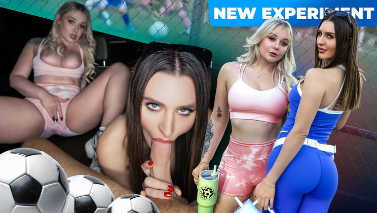 [ReptyleLabs] - Two Soccer Moms Give a 2 Girl BJ and Facial for Joshua - Ella Reese - Joshua Lewis - Lucky Kay Love