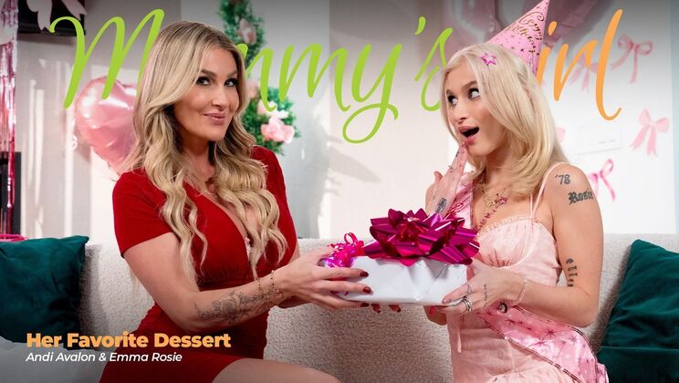 [Girlsway] - Petite Tattooed Teen Squirts During Lesbian Fingering - Emma Rosie - Andi Avalon