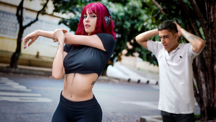 Tommy Verga Makes Skinny Latina Beg for Sneaky Fuck