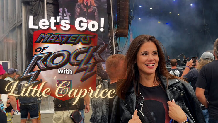 Outdoor Public Little Caprice Masters of Rock