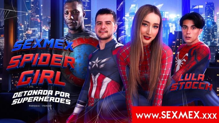 Superheroes Bang Spider Girl Lula with a Big Ass