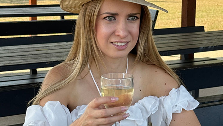 Blind Date River Sex With Naughty Blonde Adriana Sweet