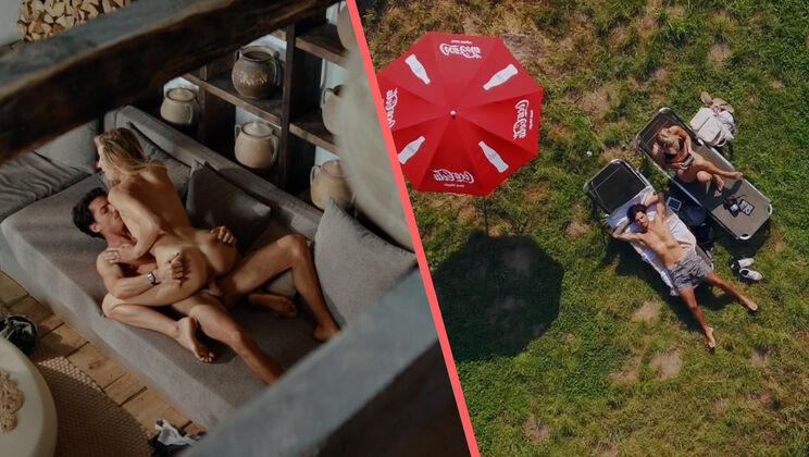 James & Lola in Romania Part 2: Cum on Body and Kissing