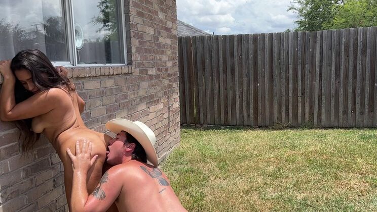 Backyard Rodeo Alexa Zach Fluid Bonded Outdoor Sex