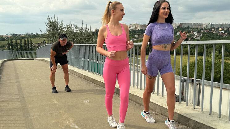 Wild Jenny Wild in a Wild Outdoor Threeway