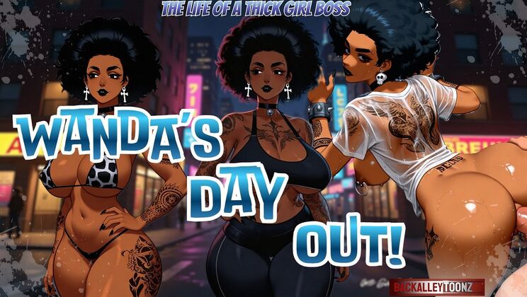 Wanda's Big Day: Interracial Big Tits Animation