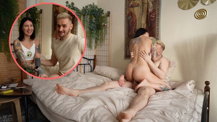 Keoki & Chris Give a Sensual Model Behavior Performance