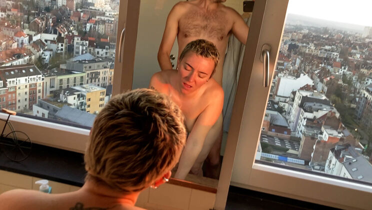 Hans Takes Ceci Doggy Style With A View POV